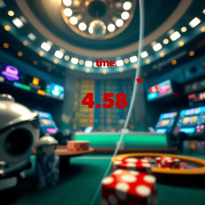 Illustration of gameplay strategy optimization with timing factors highlighted