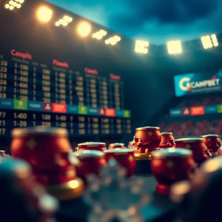 Visual representation of maximum win potential and betting options in Nigerian naira on Campobet