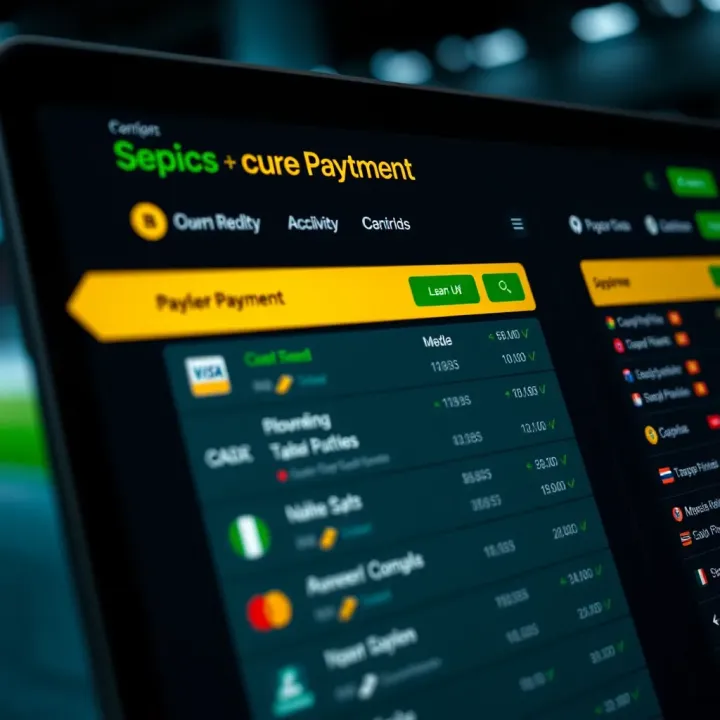 Secure Payment Options on Campobet Desktop for Nigeria Campobet desktop platform highlighting secure payment methods available for Nigerian users