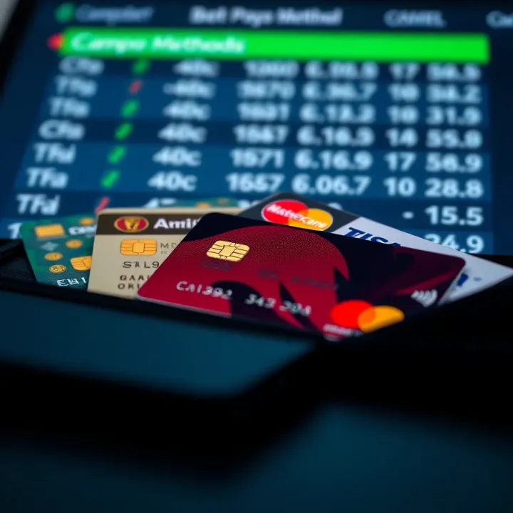 Available Payment Methods for Campobet Users in Nigeria Illustration of multiple payment methods including cards and digital wallets for online betting transactions
