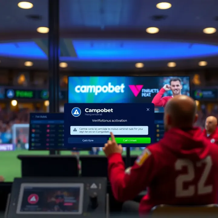 Verification confirmation and bonus activation on Campobet platform