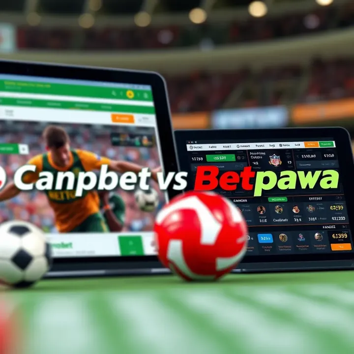 Comparison of Campobet and Betpawa sports betting platforms highlighting features and benefits for Nigerian users
