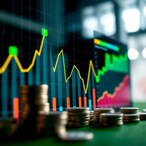 Optimizing Football Betting Returns for Nigerian Bettors Graph showing upward trends and data analysis with Nigerian currency symbols