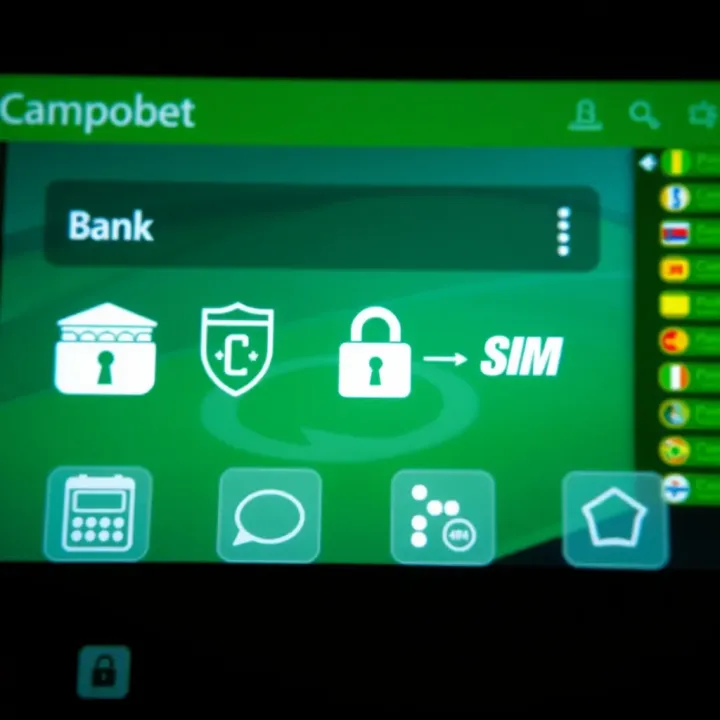 Various payment methods icons including bank transfer and mobile payment for secure transactions on Campobet