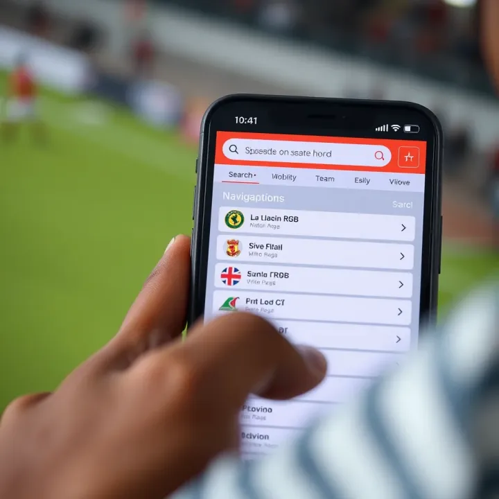 User interface showing search options and navigation menu on Old Campobet mobile platform