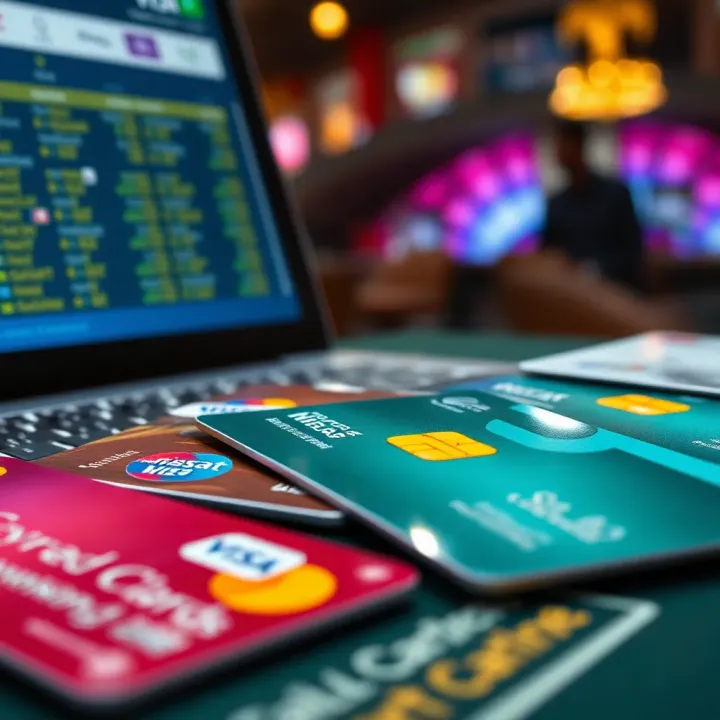 Secure digital payment methods including credit cards and mobile wallets used in Nigerian online gambling