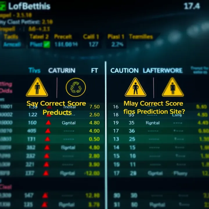 Can a Correct Score Prediction Site Really Never Lose?