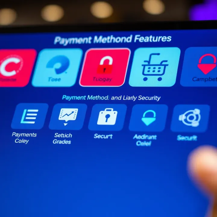 Payment options and security icons on Shop Campobet platform
