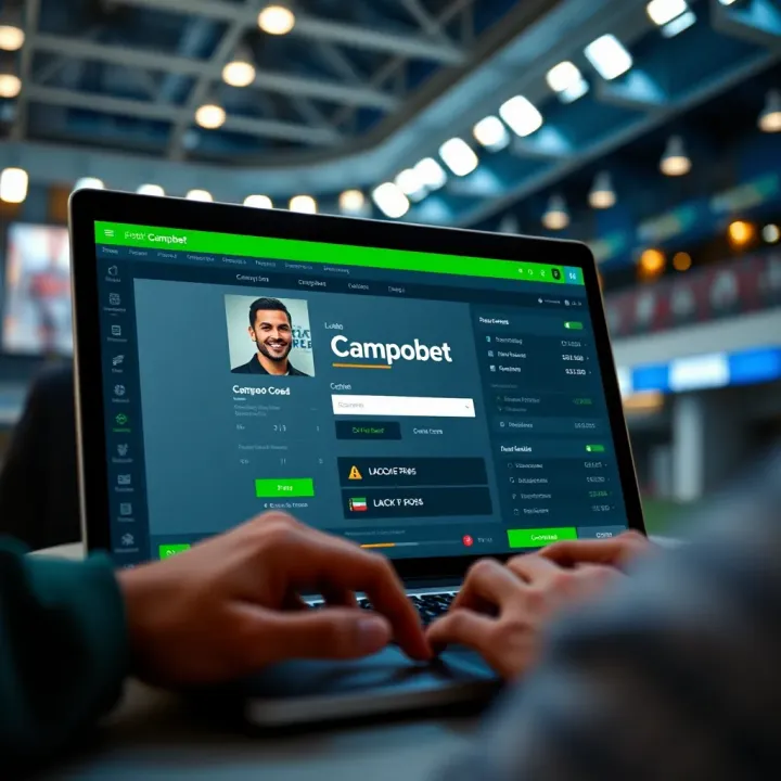 Updating Campobet Profile with a New Country Code Illustration of an online profile being updated with a new country code