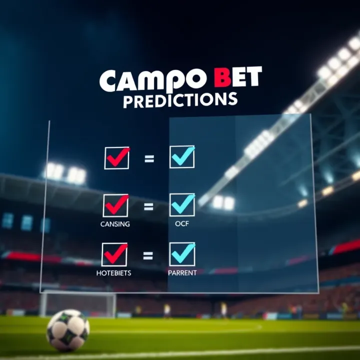 Graphic depicting validation of betting predictions with confirmation symbols and a checklist
